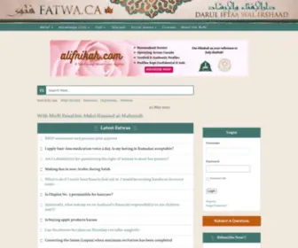 Fatwa.ca(Islamic Questions and Answers according to Shariah) Screenshot