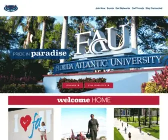 Faualumni.org(Alumni Home) Screenshot