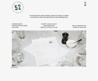 Faubourgstdenis.com(Café) Screenshot