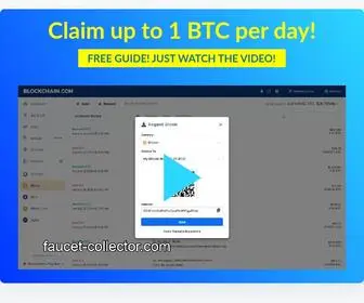 Faucet-Guide.com(Claim up to 1 BTC per day) Screenshot