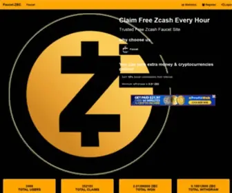 Faucet-Zec.xyz(Faucet-zcash) Screenshot