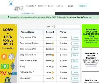 Faucethero.com Screenshot