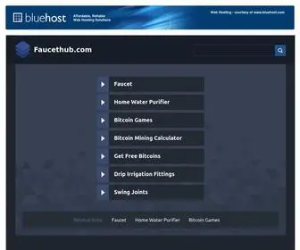 Faucethub.com(Bluehost) Screenshot
