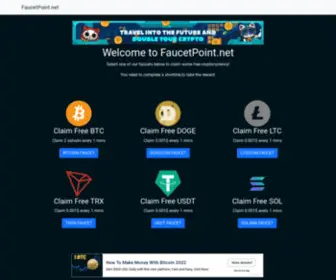 Faucetpoint.net(Free Tokens every 1 min) Screenshot