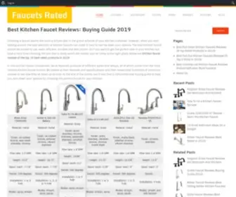 Faucetsrated.com(Best Kitchen Faucet Reviews) Screenshot