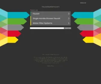 Faucetsystem.com(faucetsystem) Screenshot