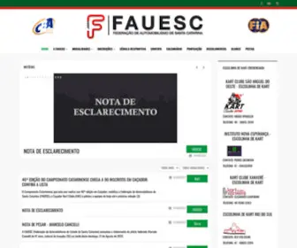 Fauesc.org.br(Federação) Screenshot