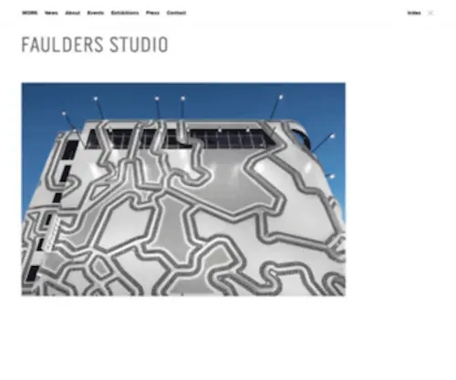Faulders-Studio.com(FAULDERS STUDIO) Screenshot