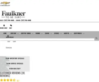 Faulknerchevroletlancaster.com(Faulkner Chevrolet Lancaster) Screenshot