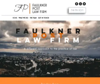 Faulknerpost.com(Attorney) Screenshot