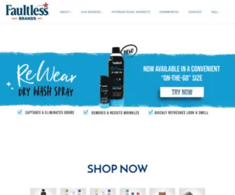 Faultlessinventors.com(Faultless Brands Faultless Brands) Screenshot