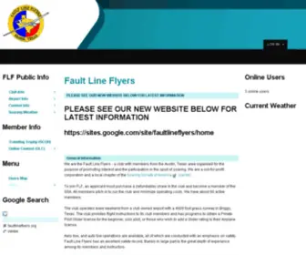 Faultlineflyers.org(Faultlineflyers) Screenshot