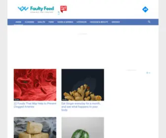 Faultyfeed.com(Feeding you Content) Screenshot