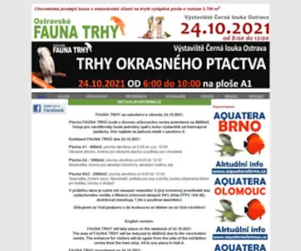 Fauna-TRHY.cz(FAUNA TRHY) Screenshot