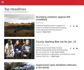 Fauquier.com(Fauquier times) Screenshot