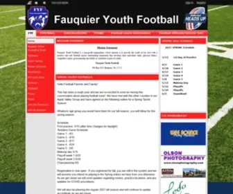 Fauquieryouthfootball.com(FYF) Screenshot