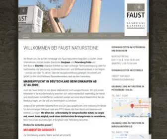 Faust-Natursteine.de(Faust Natursteine) Screenshot