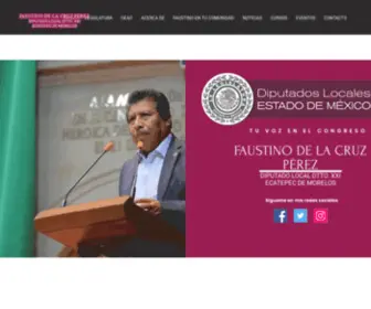 Faustinodelacruzperez.com(INICIO) Screenshot