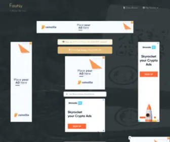 Fautsy.com(Earn Free Bitcoin every 10 minutes) Screenshot
