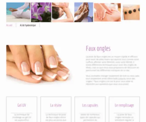 Faux-Ongles.com(Create an Ecommerce Website and Sell Online) Screenshot