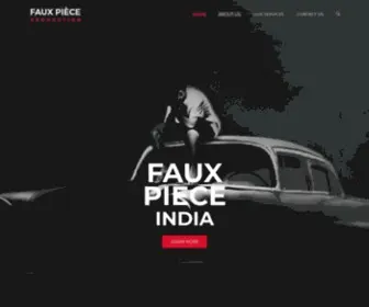 Fauxpiece.com(FAUX PIECE) Screenshot