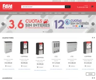 Fava.com.ar(Comprá Online en Fava Paseo de Compras) Screenshot