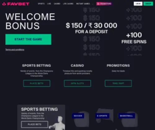 FavBet77.com Screenshot