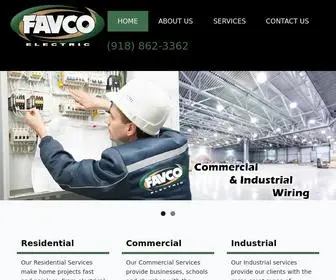 FavCoelectric.com(Favco Electric) Screenshot