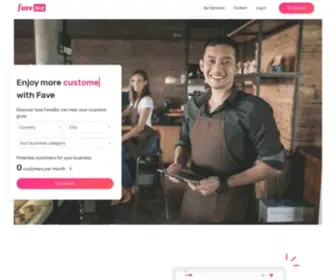 Favebiz.com(Mobile payment and services for merchant) Screenshot