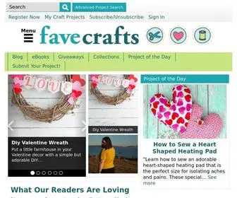 Favecrafts.com(Knitting) Screenshot