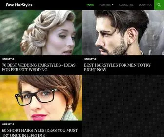 Favehairstyles.com(Fave HairStyles) Screenshot