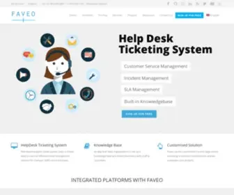 Faveohelpdesk.com(Self-Hosted Help Desk Software & Ticket Management System) Screenshot