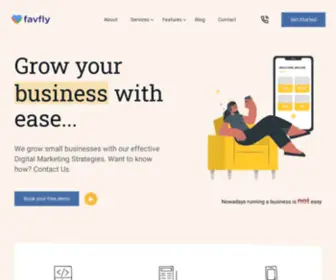 FavFLY.com(Web developer) Screenshot