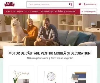 Favi.ro(Motor de căutare pentru mobilă și decorațiuni) Screenshot