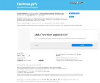 Favicon.pro(FavIcon Generator) Screenshot