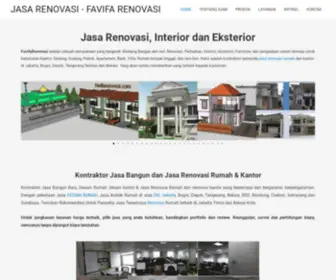 Favifarenovasi.com(JASA RENOVASI) Screenshot