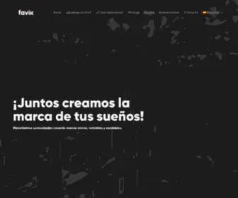 Favik.io(Fábrica #1 de marcas digitales que enamoran) Screenshot