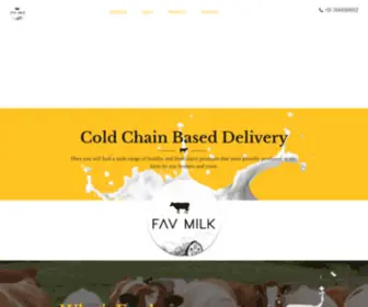 FavMilk.com(FAV MILK) Screenshot