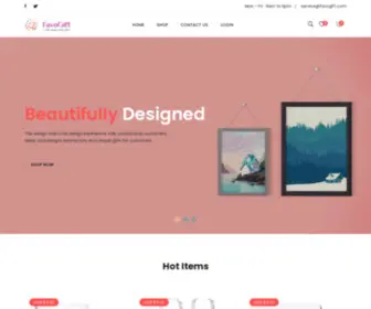 Favogift.com(100% Canadian business) Screenshot