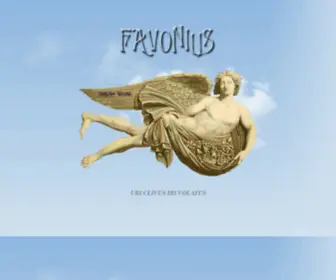 Favonius.com(F A V O N I U S) Screenshot