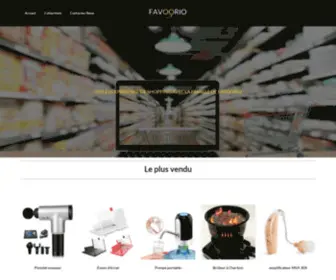 Favoorio.com(Favoorio l Trouver Vos Produits Favori) Screenshot