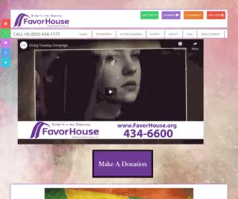 Favorhouse.org(Favor House) Screenshot