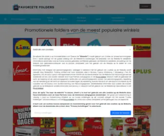 Favorietefolders.com(Klik en Bekijk de Nieuwste Aanbiedingenfolder van populaire winkels) Screenshot