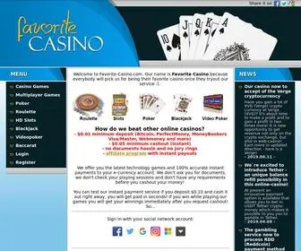 Favorite-Casino.com Screenshot