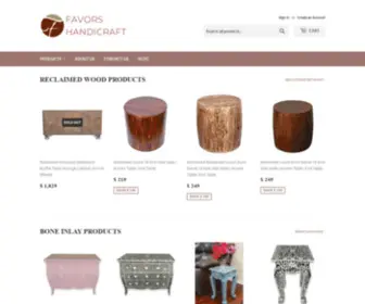 Favorshandicraft.com(Favors Handicraft) Screenshot