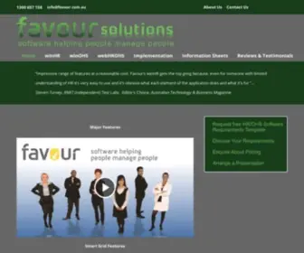 Favour.com.au(Favour Solutions) Screenshot