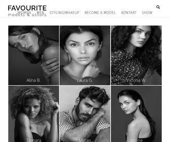 Favouritemodels.de(Favourite Models et Actors) Screenshot