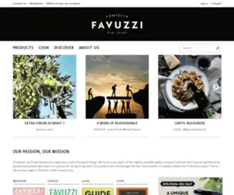 Favuzzi.com(Huile d’olive) Screenshot