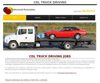 Faw-Truck.com(CDL Jobs and CDL Training) Screenshot