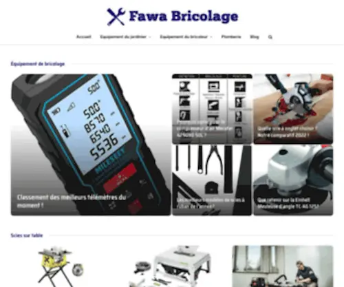 Fawa-Bricolage.fr(Fawa Bricolage) Screenshot